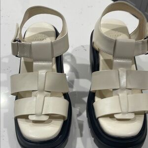 Anthropologie Pilco Anthro Brand ABC Select  Cream size women 9